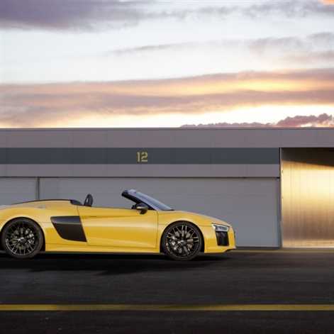 Audi R8 Spyder V10: premiera na New York International Auto Show
